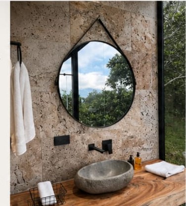 Interiores en travertino